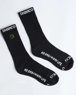 DHaRCO Socks*Crew Socks | Black