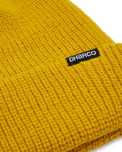 DHaRCO Hats And Beanies*Loose U-Knit Beanie | Mad Mustard