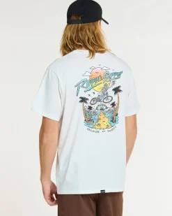 DHaRCO Tops*Mens Cotton Tee | Decade of White Decade of DHaRCO White