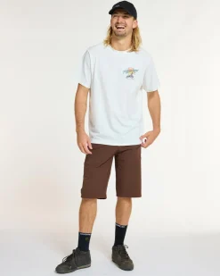 DHaRCO Tops*Mens Cotton Tee | Decade of White Decade of DHaRCO White
