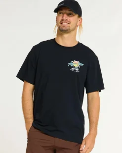 DHaRCO Tops*Mens Cotton Tee | Decade of Black Decade of DHaRCO Black