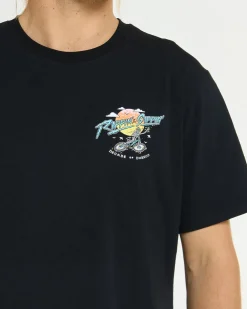 DHaRCO Tops*Mens Cotton Tee | Decade of Black Decade of DHaRCO Black
