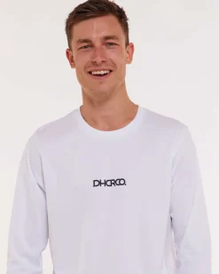 DHaRCO Tops*Mens Gravity Jersey | White Out
