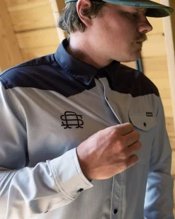 DHaRCO Tops*Mens Long Sleeve Button Up | Kyle Strait Signature Edition