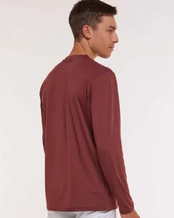 DHaRCO Tops*Mens Long Sleeve Tech Tee | Graze
