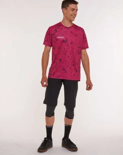 DHaRCO Tops*Mens Short Sleeve Jersey | Chili Peppers