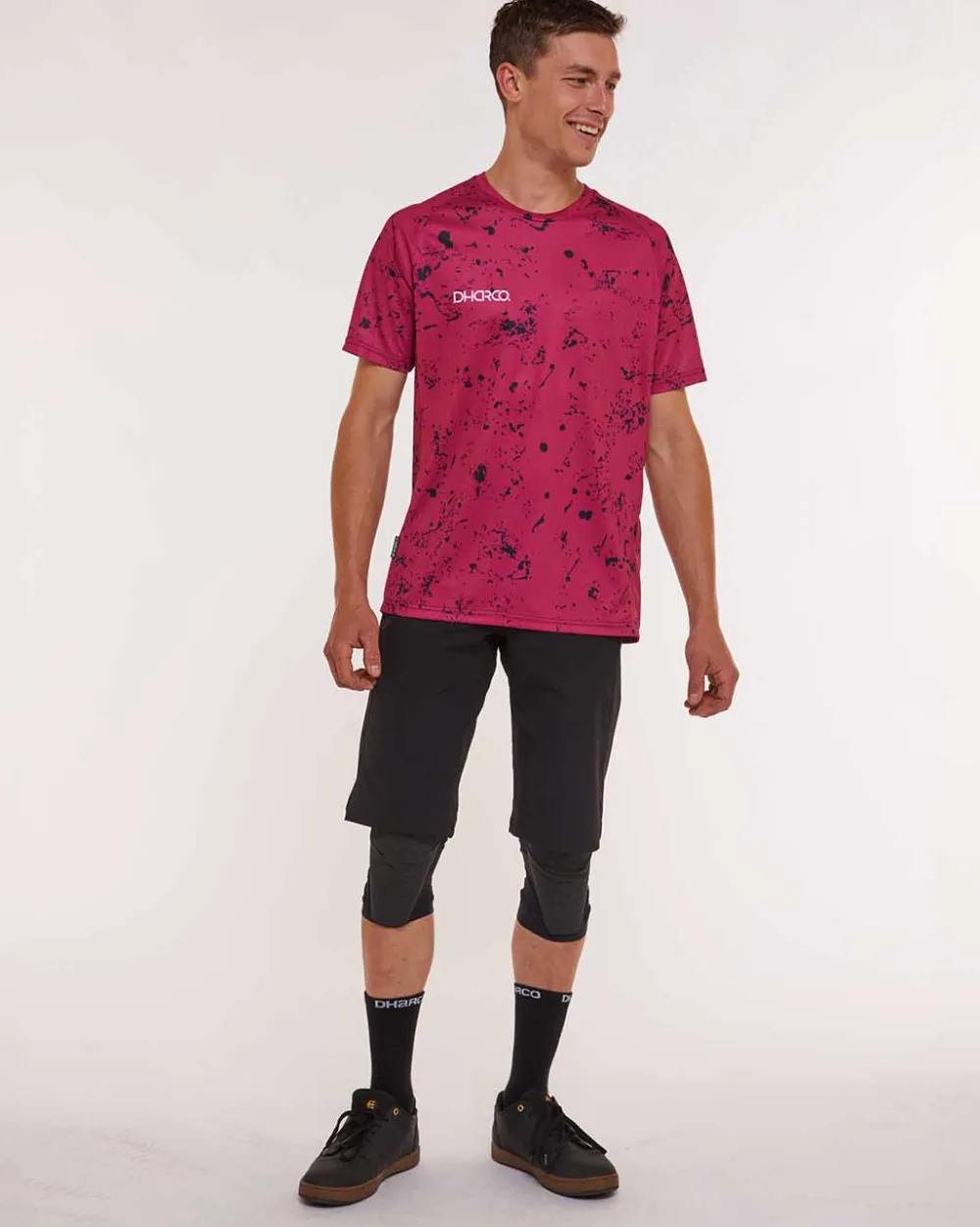 DHaRCO Tops*Mens Short Sleeve Jersey | Chili Peppers