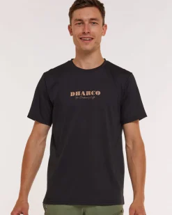 DHaRCO Tops*Mens Short Sleeve Tech Tee | Stealth
