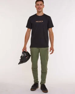 DHaRCO Tops*Mens Short Sleeve Tech Tee | Stealth