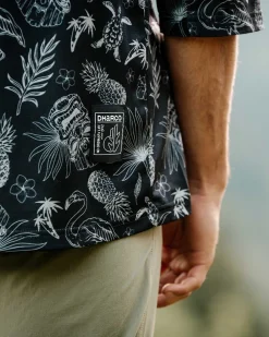 DHaRCO Tops*Mens 3/4 Sleeve Jersey | Dark Fraser