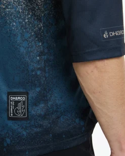 DHaRCO Tops*Mens 3/4 Sleeve Jersey | Dusty Waters
