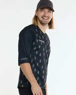 DHaRCO Tops*Mens 3/4 Sleeve Jersey | Kane