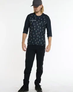DHaRCO Tops*Mens 3/4 Sleeve Jersey | Kane