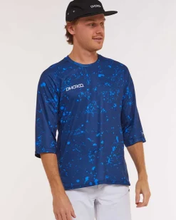 DHaRCO Tops*Mens 3/4 Sleeve Jersey | Out of the Blue