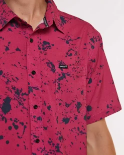 DHaRCO Tops*Mens Tech Party Shirt | Chili Peppers