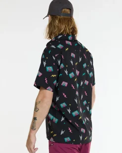 DHaRCO Tops*Mens Tech Party Shirt | Mix Tape
