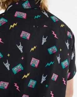 DHaRCO Tops*Mens Tech Party Shirt | Mix Tape