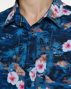 DHaRCO Tops*Mens Tech Party Shirt | Oasis