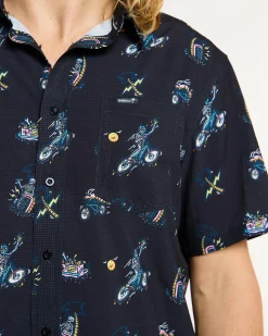 DHaRCO Tops*Mens Tech Party Shirt | Rippin & Sippin