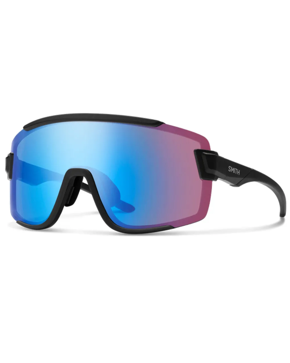 DHaRCO Partner Brands* Smith Wildcat Matte Black w/ ChromaPop Low Light Rose Blue Mirror