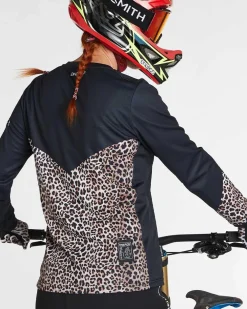 DHaRCO Tops*Womens Gravity Jersey | Leopard