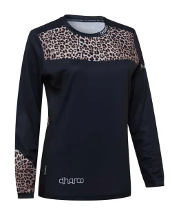 DHaRCO Tops*Womens Gravity Jersey | Leopard