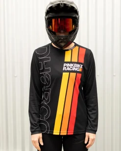 DHaRCO Tops*Womens Gravity Jersey | Pinkbike Team Replica Black