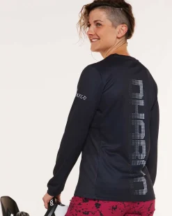 DHaRCO Tops*Womens Gravity Jersey | Stealth