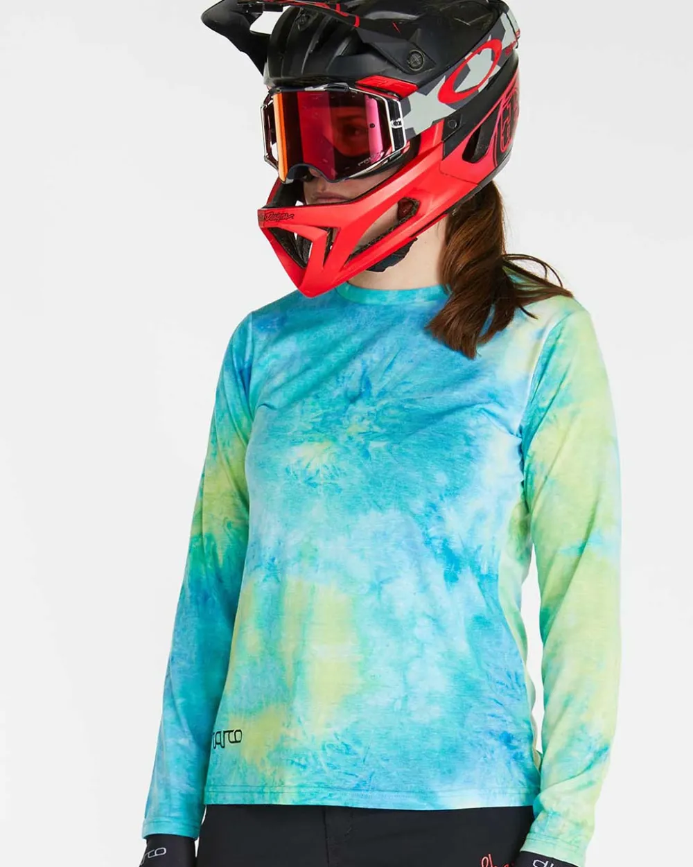 DHaRCO Tops*Womens Long Sleeve Tech Tee | Tie Dye