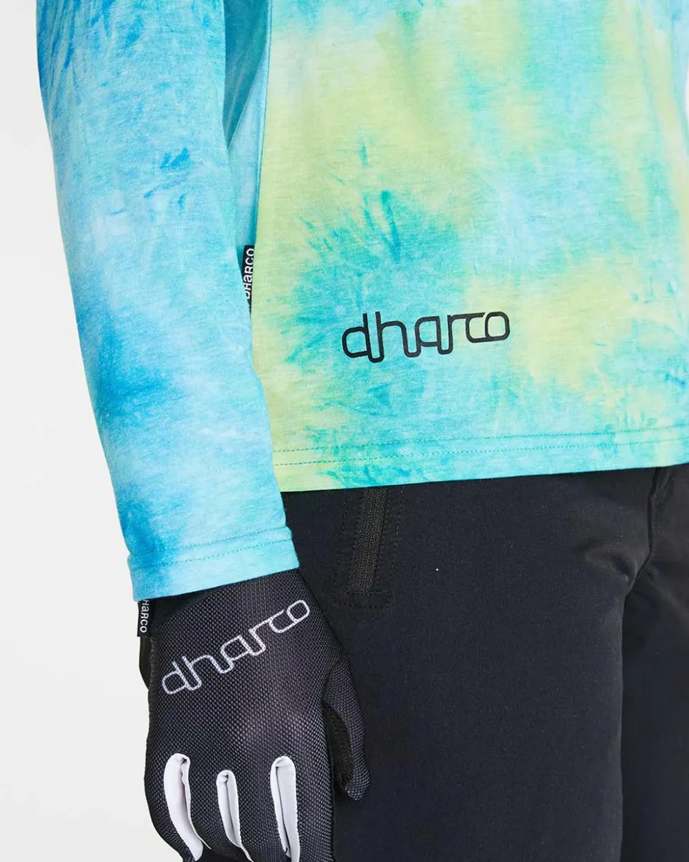DHaRCO Tops*Womens Long Sleeve Tech Tee | Tie Dye