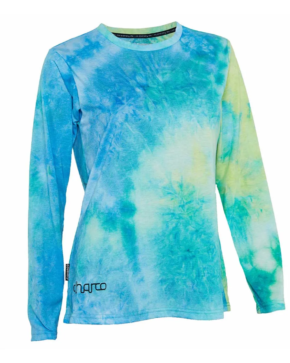 DHaRCO Tops*Womens Long Sleeve Tech Tee | Tie Dye