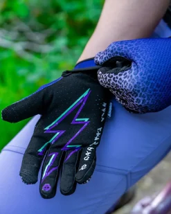 DHaRCO Gloves*Womens Race Glove | Purple Leopard