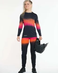 DHaRCO Tops*Womens Race Jersey | Black Snake