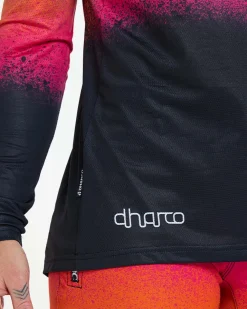 DHaRCO Tops*Womens Race Jersey | Black Snake