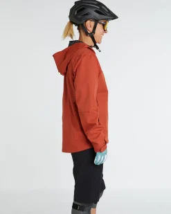 DHaRCO Lifestyle|Lifestyle*Womens Rain Jacket | Clay