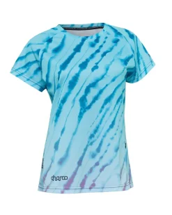 DHaRCO Tops*Womens Short Sleeve Jersey | Aqua Tiger