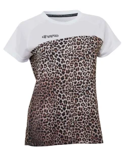 DHaRCO Tops*Womens Short Sleeve Jersey | Leopard