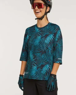 DHaRCO Tops*Womens 3/4 Sleeve Jersey | Moonlight