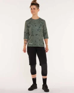 DHaRCO Tops*Womens 3/4 Sleeve Jersey | Paintball