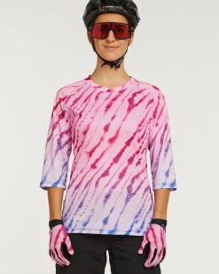 DHaRCO Tops*Womens 3/4 Sleeve Jersey | Skyrocket