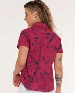 DHaRCO Tops*Womens Tech Party Shirt | Chili Peppers