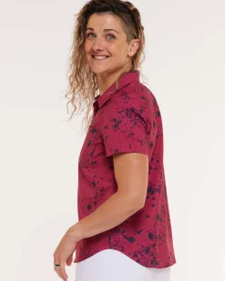 DHaRCO Tops*Womens Tech Party Shirt | Chili Peppers