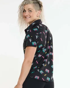 DHaRCO Tops*Womens Tech Party Shirt | Mix Tape