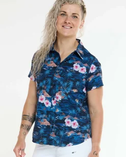 DHaRCO Tops*Womens Tech Party Shirt | Oasis