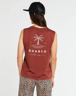 DHaRCO Tops*Womens Tech Tanks | Suns Out