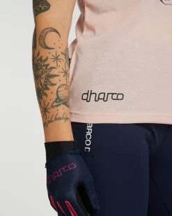 DHaRCO Tops*Womens Tech Tee | Rose