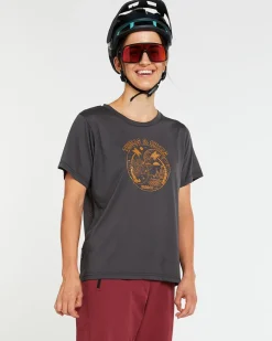 DHaRCO Tops*Womens Tech Tee | Thrills & Chills