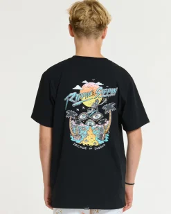 DHaRCO Tops*Youth Cotton Tee | Decade of Black Decade of DHaRCO Black