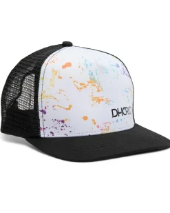 DHaRCO Hats And Beanies*Youth Flat Brim Trucker | Paint Splat