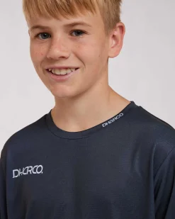 DHaRCO Tops*Youth Gravity Jersey | Fade to Black